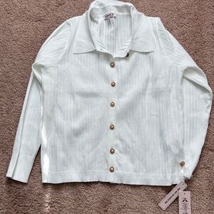 Nanette Lepore cream sweater